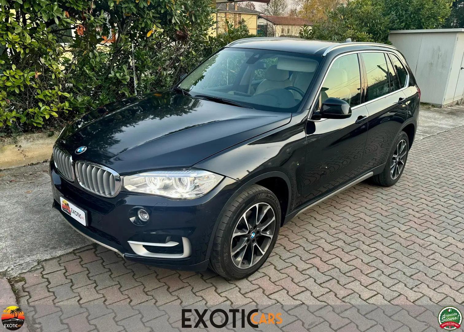 BMW X5 xdrive25d Luxury 231cv UNIPROPRIETARIO SERVICE BMW Noir - 1