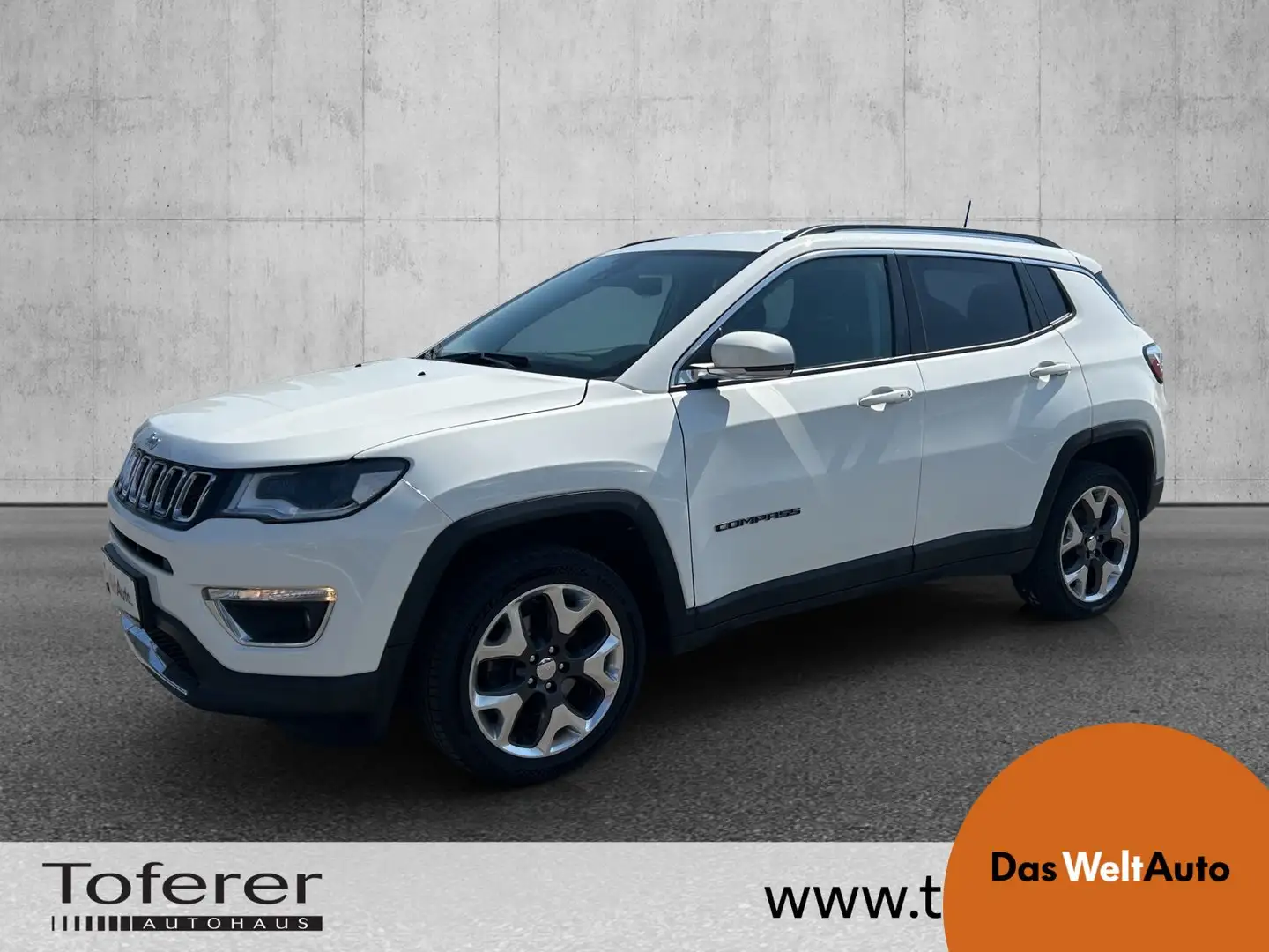 Jeep Compass 2,0 MultiJet II AWD Limited Aut. Wit - 1
