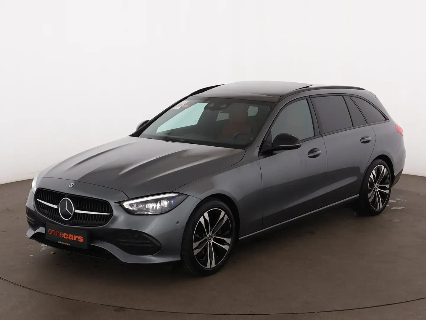 Mercedes-Benz C 220 d Avantgarde Aut LED 360-CAM SKY AHK RADAR Grau - 2