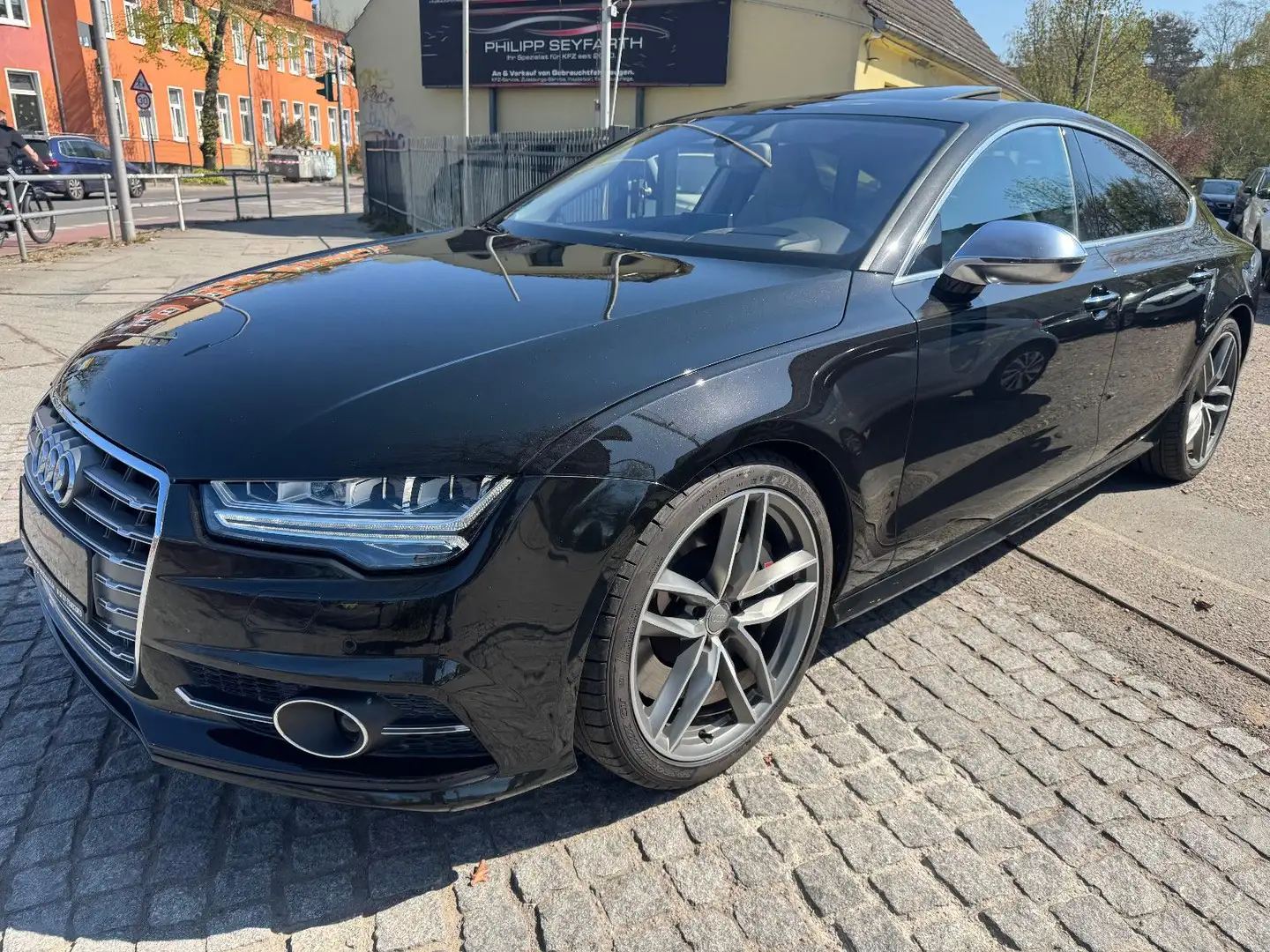 Audi S7 Sportback 4.0 TFSI*EGSD*HEAD UP*STANDHEIZUNG* Schwarz - 1