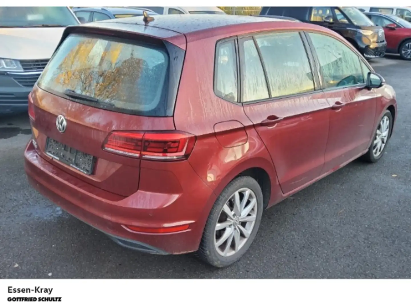 Volkswagen Golf Sportsvan Trendline 1.0 Sitzheizung Parkpilot Rot - 2