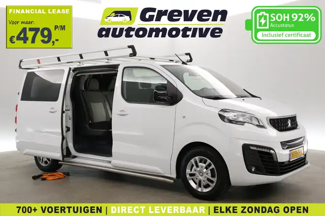 Peugeot e-Expert 75 kWh Long Range L3H1 | Snelladen | DC | 6 Zits |
