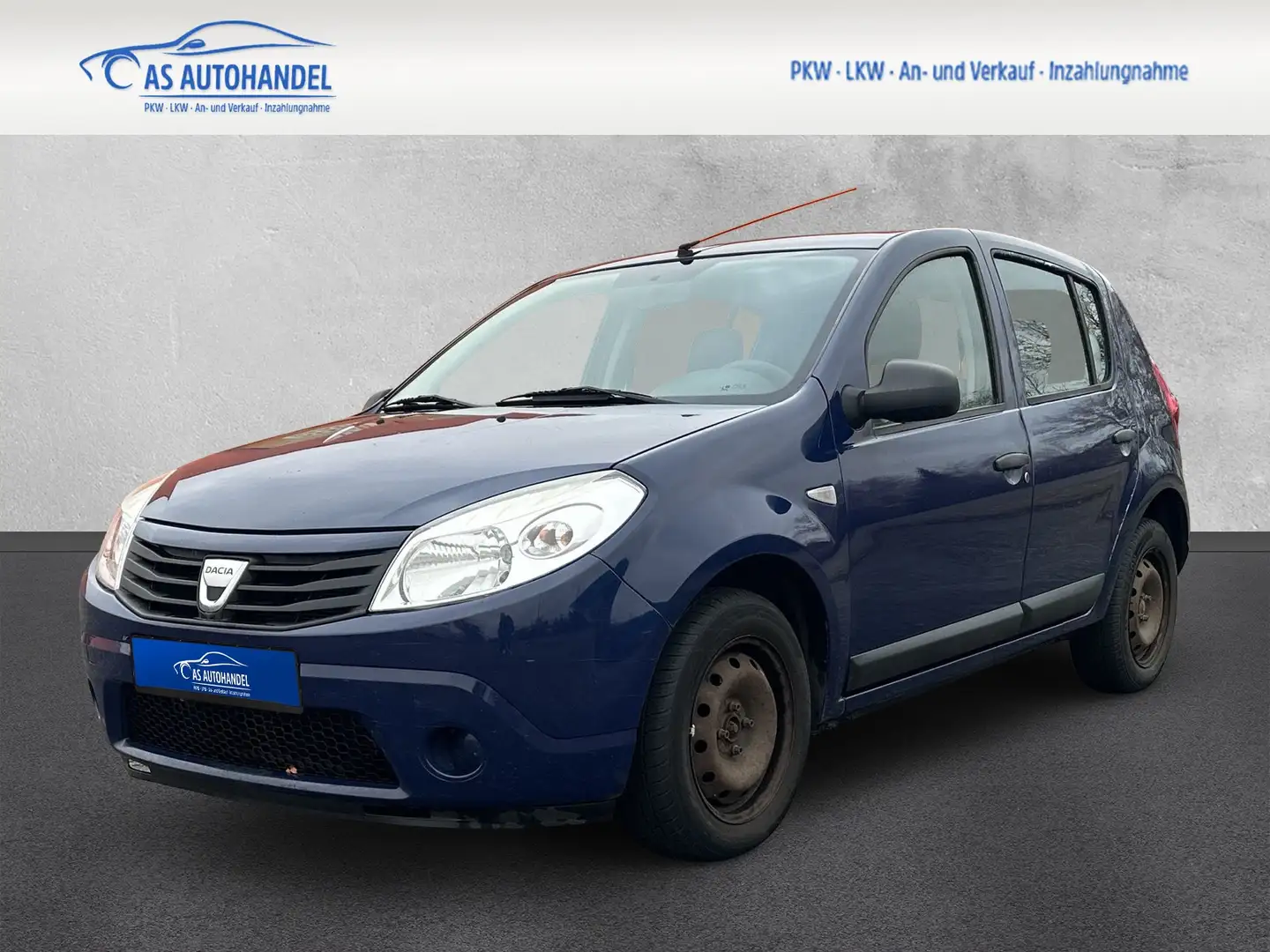 Dacia Sandero Ambiance 1.4 AHK Klima Tüv Blau - 1