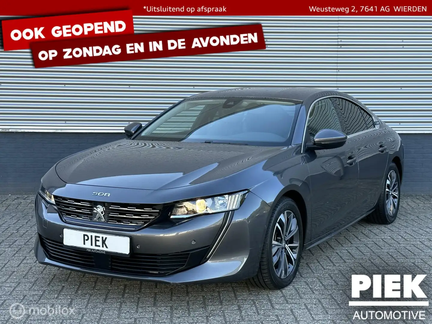 Peugeot 508 1.6 HYbrid Allure 225PK AUTOMAAT Grijs - 1