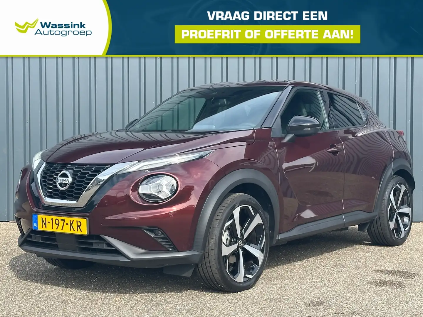 Nissan Juke 1.0 DIG-T 117pk N-Design I Trekhaak 1250KG I Adapt Rouge - 1