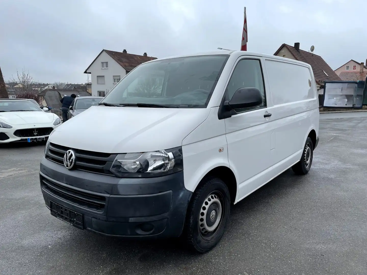 Volkswagen T5 Transporter Kasten-Kombi /ERST 39000KM/KLIMA/ Weiß - 1