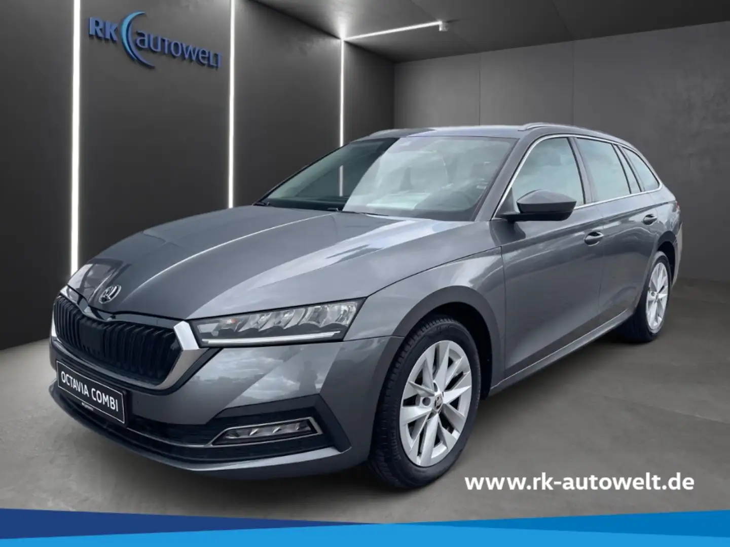 Skoda Octavia Combi Style 2.0 TDI DPF EU6d Navi pACC Kamera Grau - 1