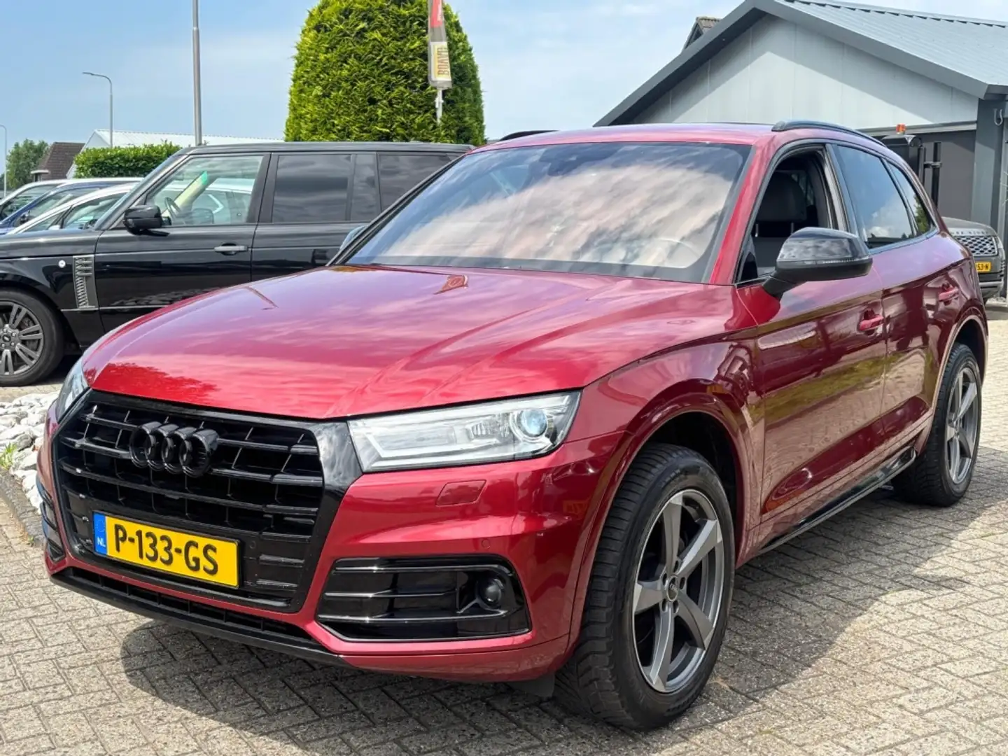 Audi Q5 2.0 TFSI Benzine 2018 S-Line Rood Nieuw Model Rood - 1