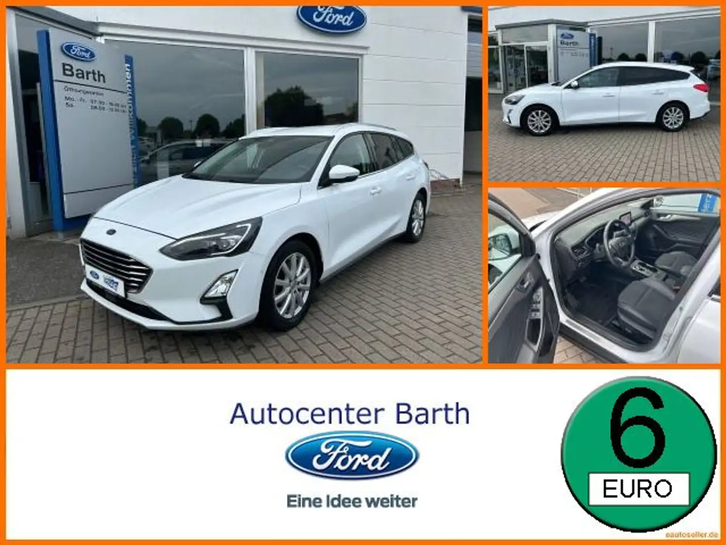 Ford Focus Turnier 1.5 EcoBlue Titanium X ACC LED B&O Blanco - 1