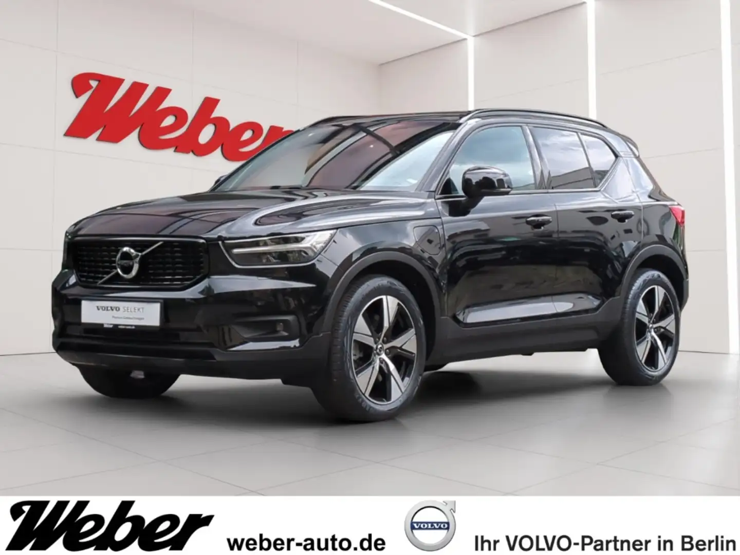 Volvo XC40 T5 Recharge R-Design *HK*Pano*SH*ACC*e-Sitze* Schwarz - 1
