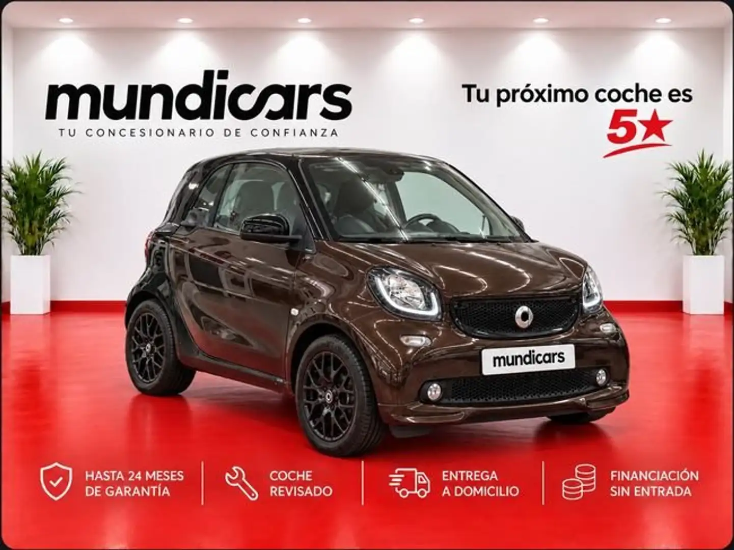 smart forTwo 0.9 66kW (90CV) COUPE Marrón - 1
