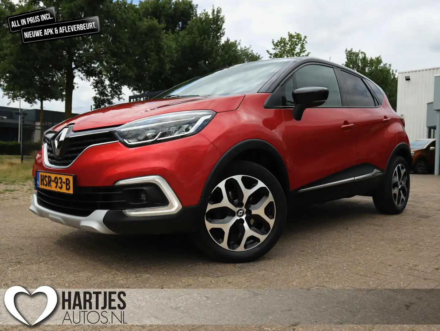 Renault Captur 1.2 TCe Intens Red Automaat (Vol-Opties!) Rood - 1