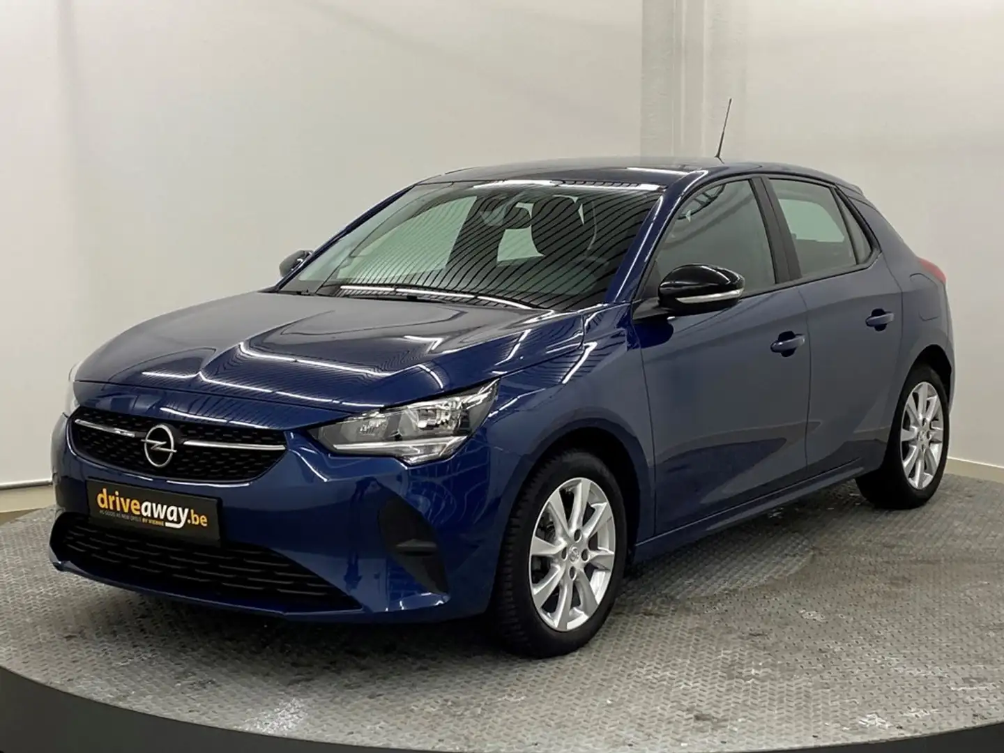 Opel Corsa met parkeersensoren, GPS en garantie Bleu - 1