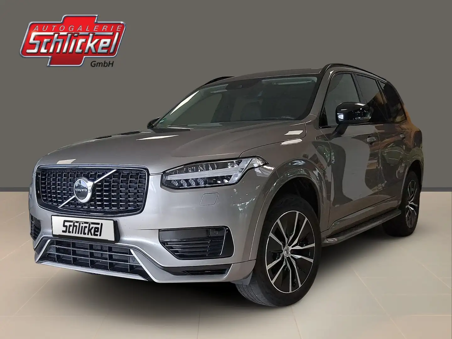 Volvo XC90 T8 R Design Expression Recharge Plug-In Hybrid AWD Grau - 1