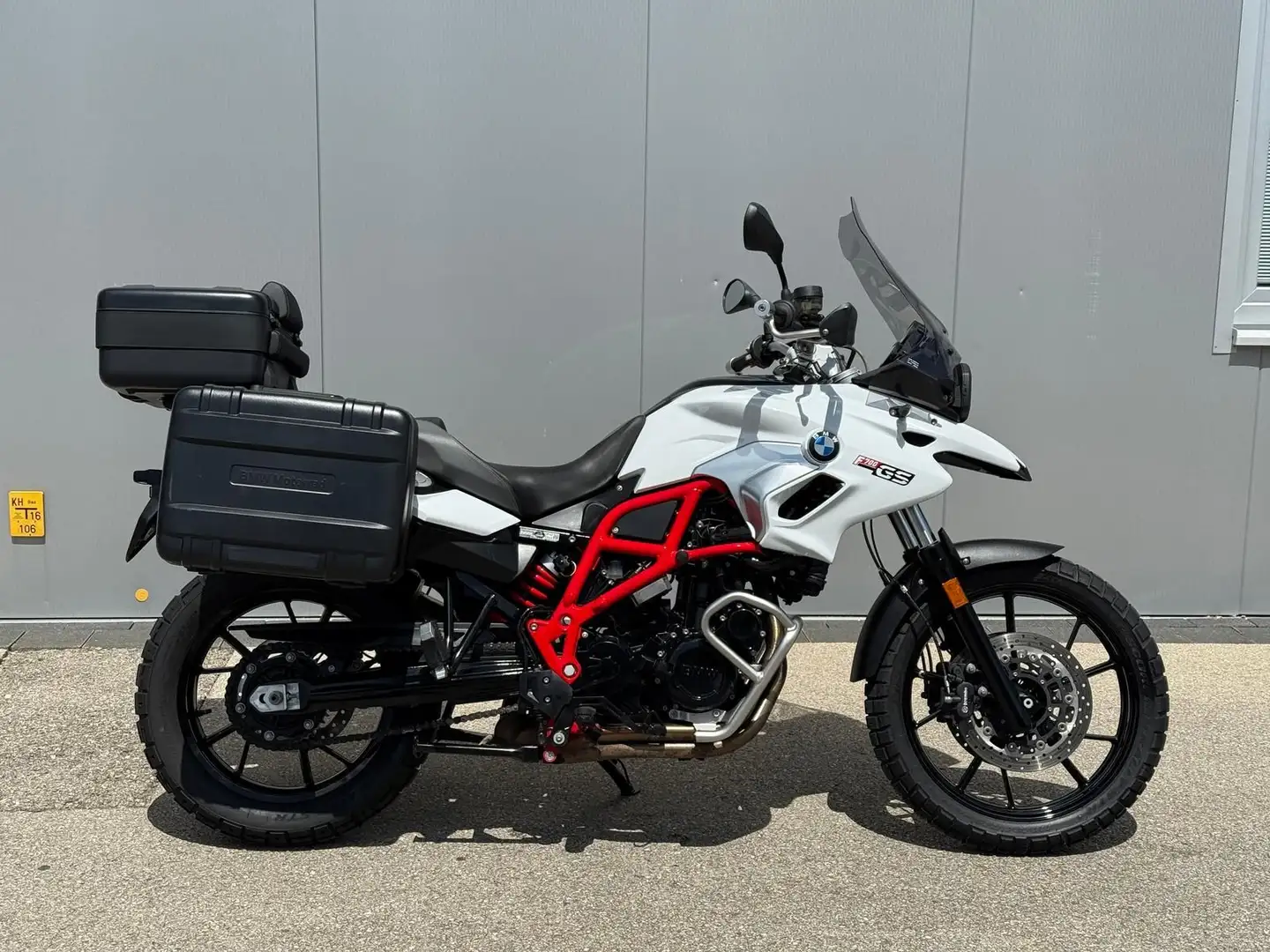 BMW F 700 GS Blanc - 1