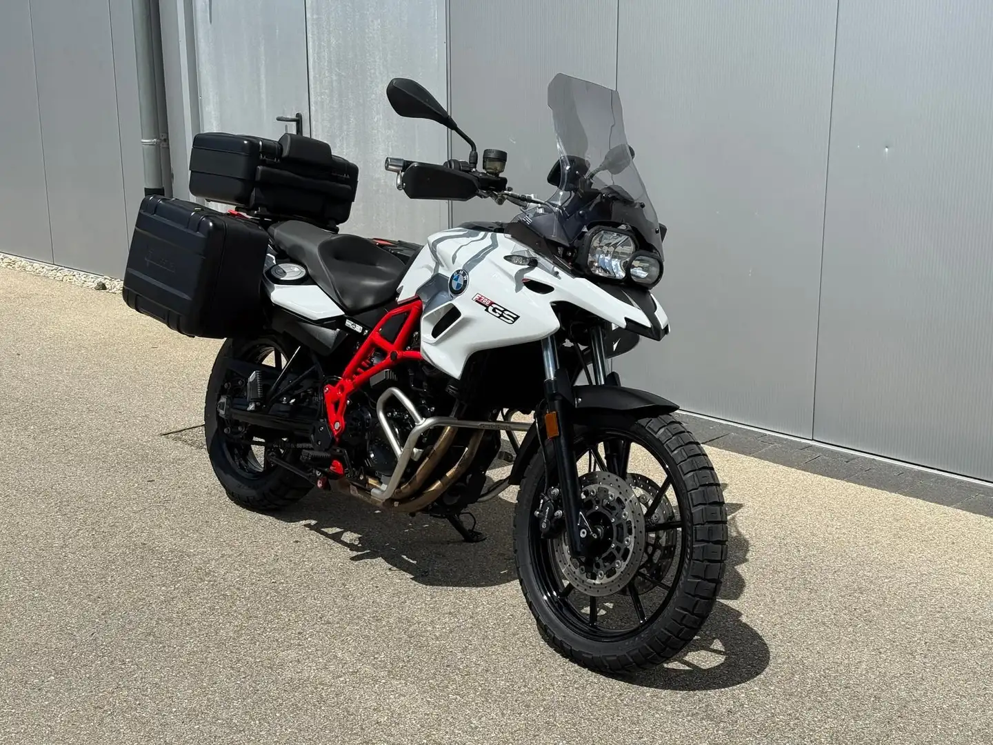 BMW F 700 GS Blanc - 2