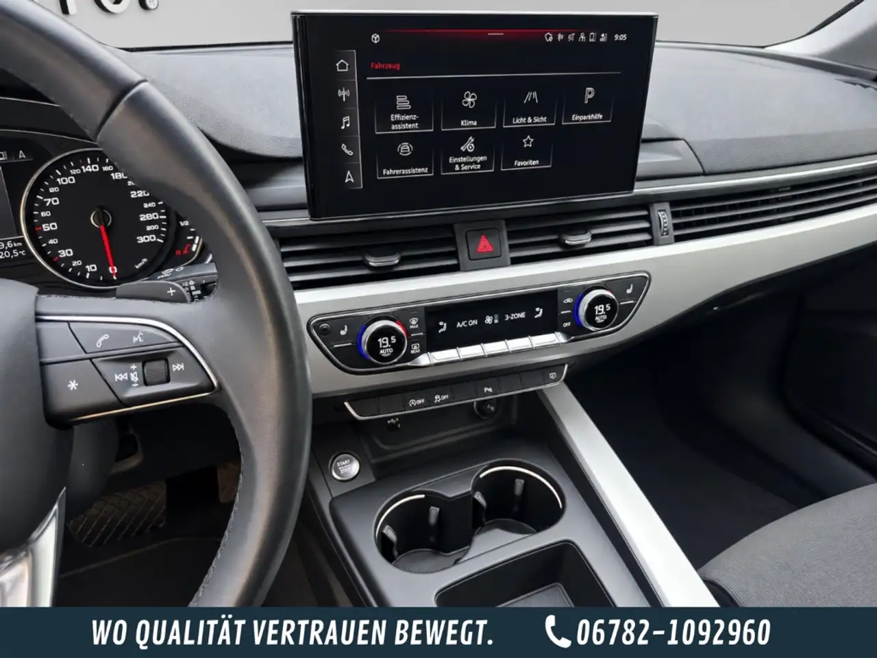 Audi A4 Avant 35 TDI S line El. Panodach Navi Sounds. LED, миниатюра 19