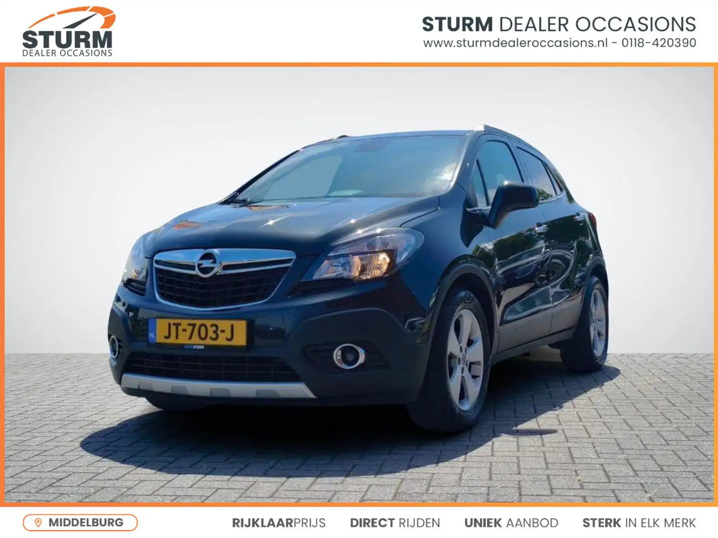 Opel Mokka 1.4 T Innovation Zwart - 1