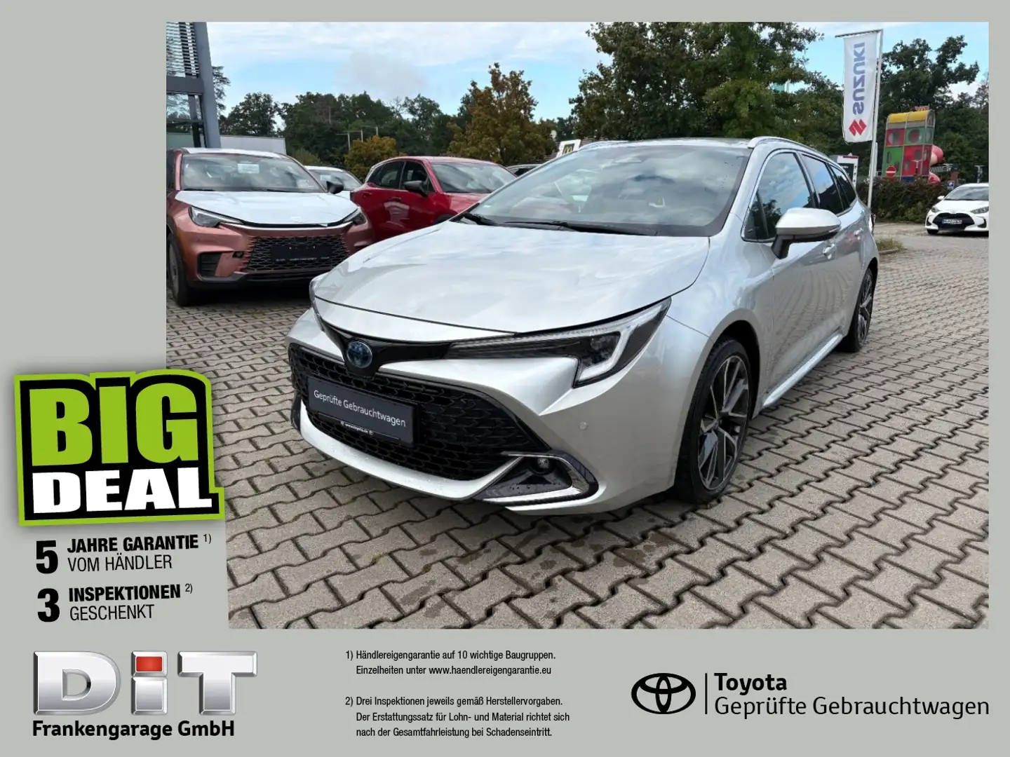 Toyota Corolla Touring Sports 2.0 Hybrid Lounge Navi, BT Zilver - 1