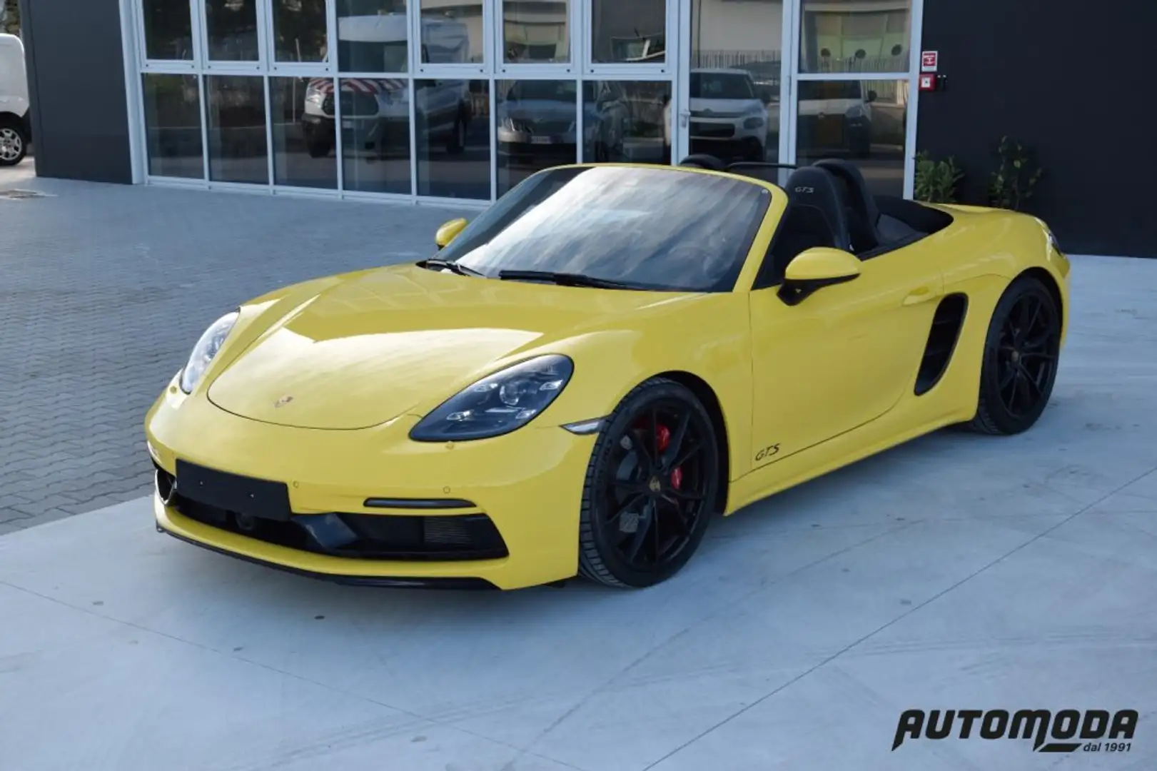 Porsche 718 Spyder 2.5 GTS UFF. PORSCHE Yellow - 1