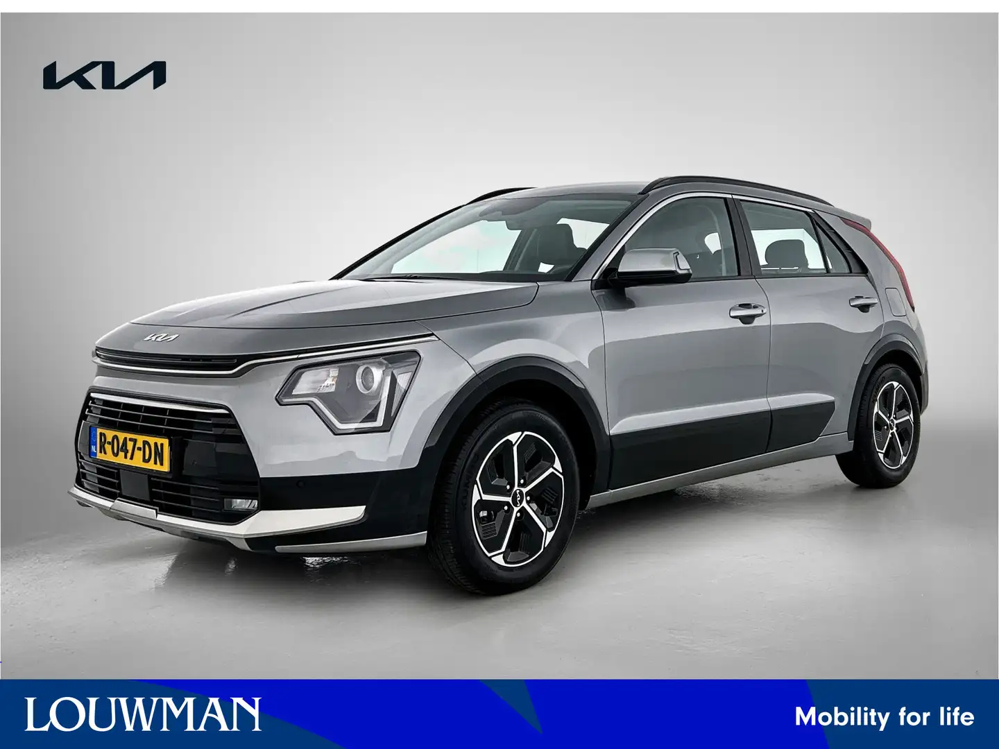 Kia Niro 1.6 GDi Hybrid DynamicLine | Trekhaak | Camera | A Grijs - 1