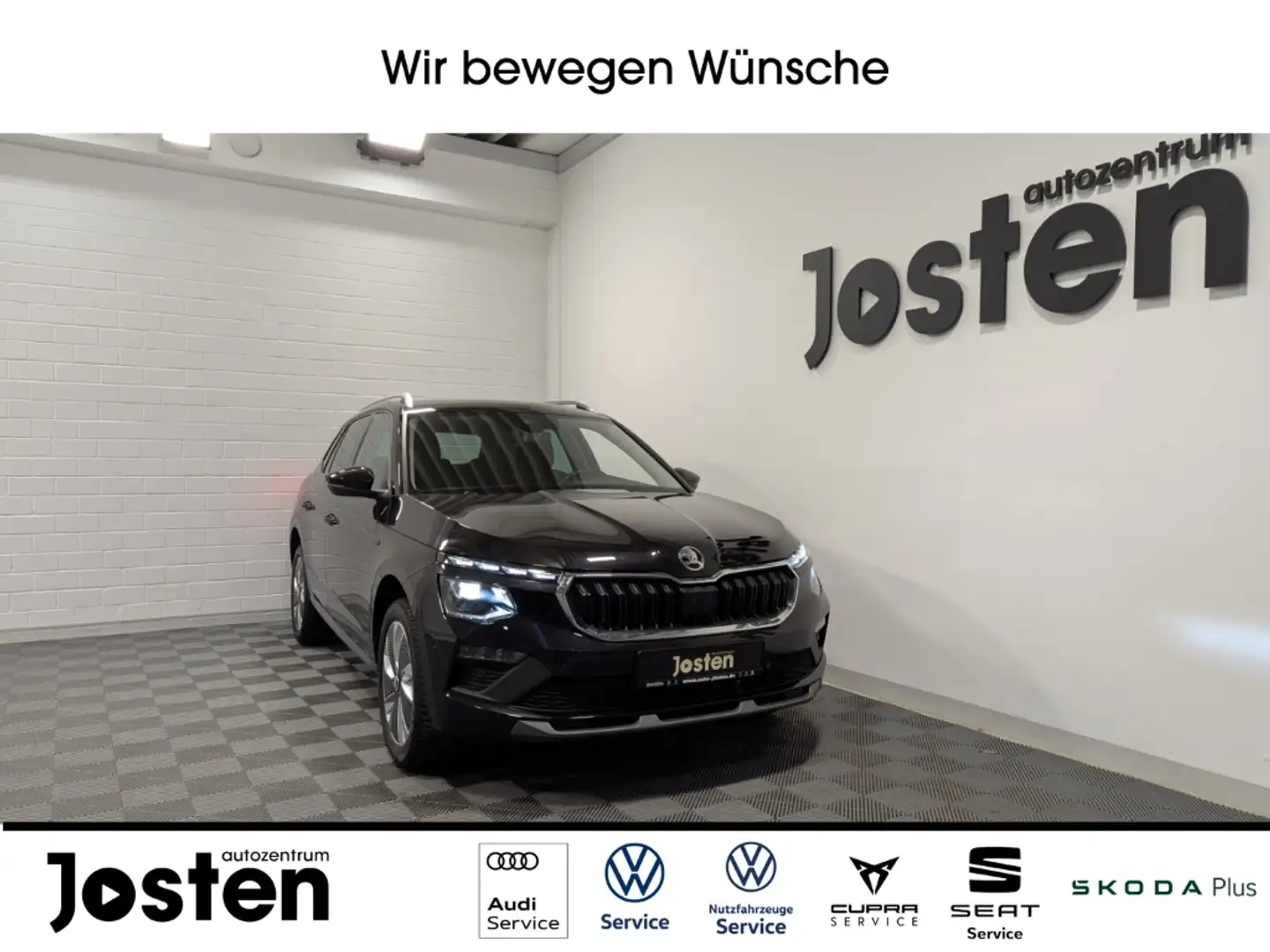 Skoda Kamiq Selection 1.5 TSI MTRX AHK Travel pACC Schwarz - 1