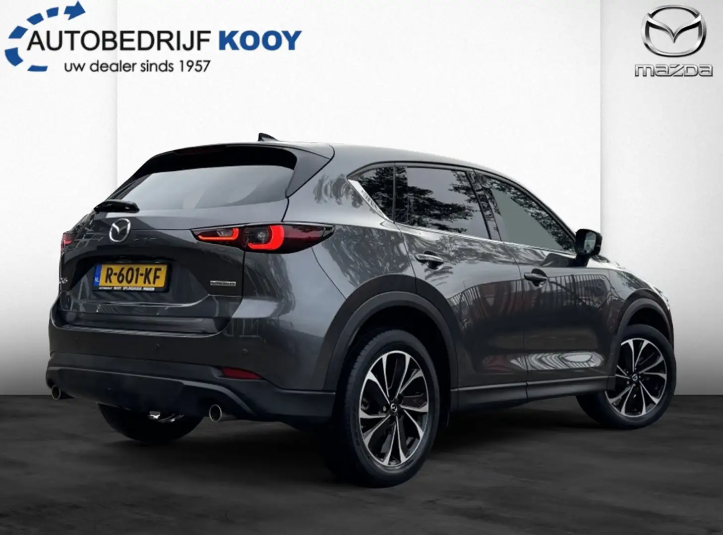 Mazda CX-5 2.0 Luxury AT / Afn. trekh. / Leer pakket / 360 ca Gris - 2