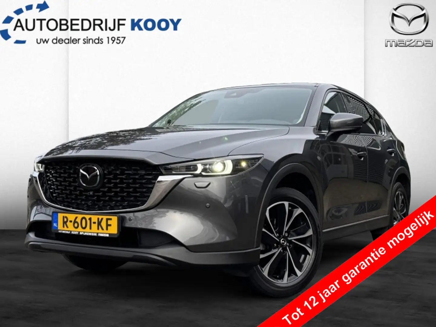 Mazda CX-5 2.0 Luxury AT / Afn. trekh. / Leer pakket / 360 ca Gris - 1