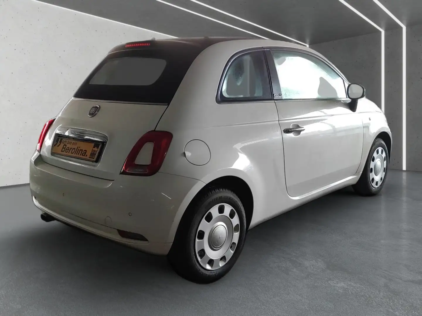 Fiat 500 Cabrio 1.2 8V Lounge Aut. *GRA*PDC* Weiß - 2