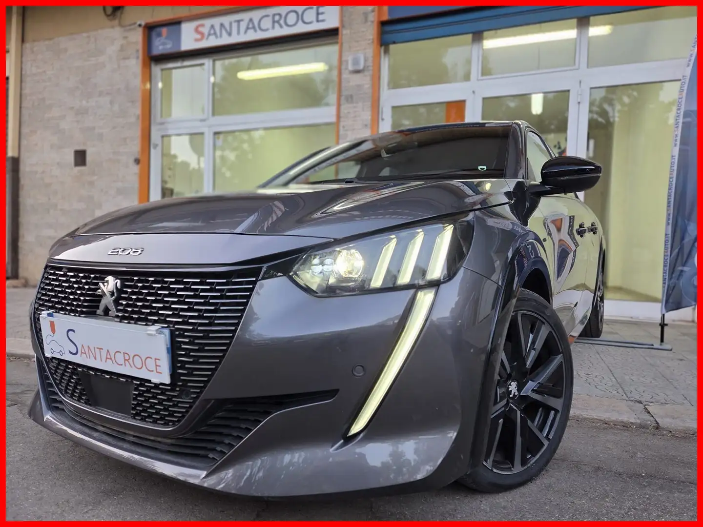 Peugeot 208 PEUGEOT 208 PURE TECH 100 S&S 5 PORTE GT Km 23.000 Gris - 1