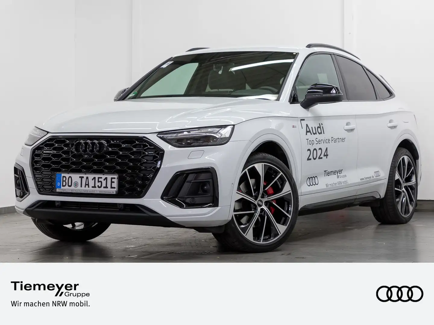 Audi Q5 55 TFSIe Q S LINE LUFT LM21 LEDER M Bianco - 1