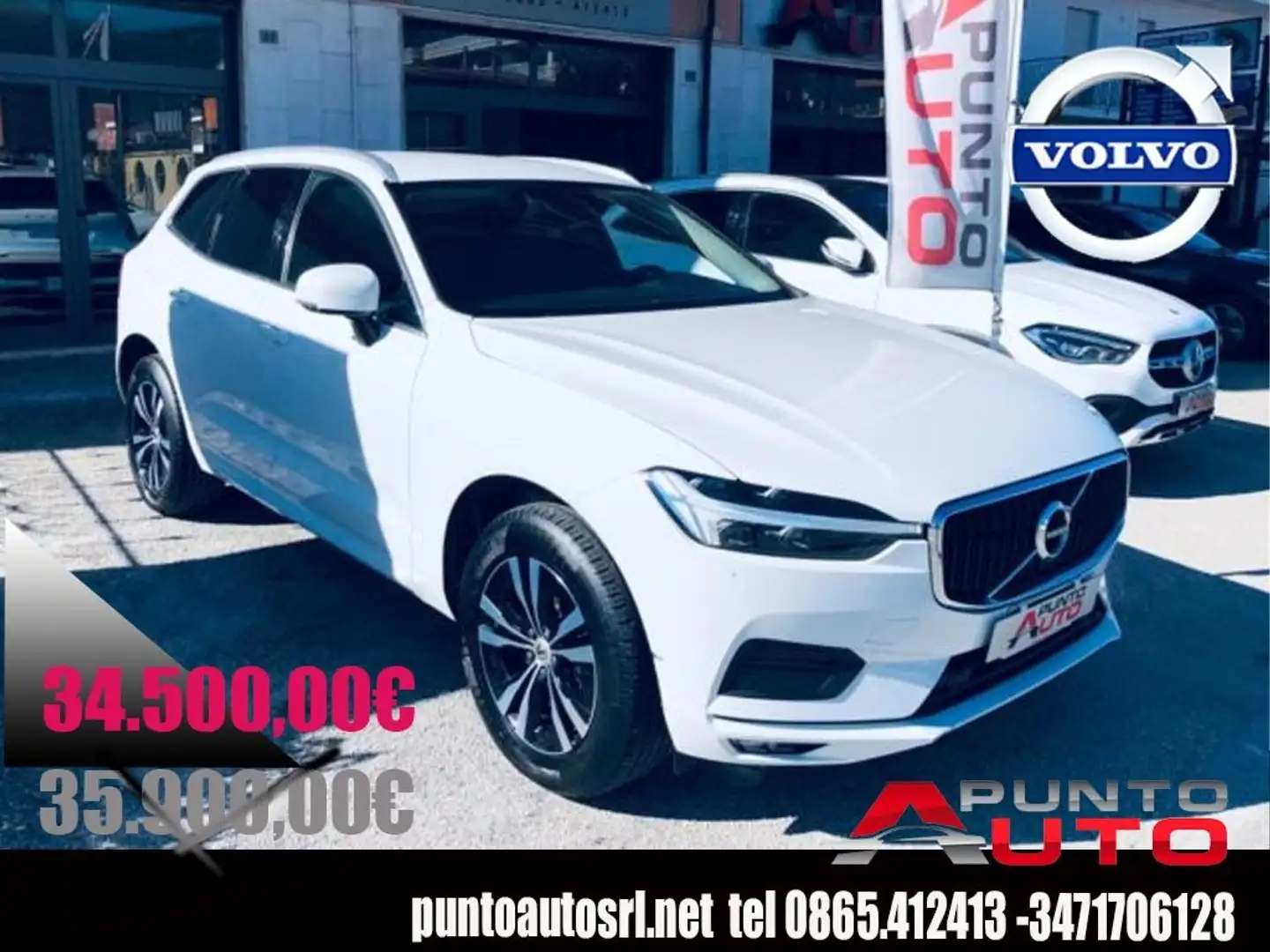 Volvo XC60 B4 (d) AWD Geartronic Momentum Pro 60MILA KM TELEC Bianco - 1