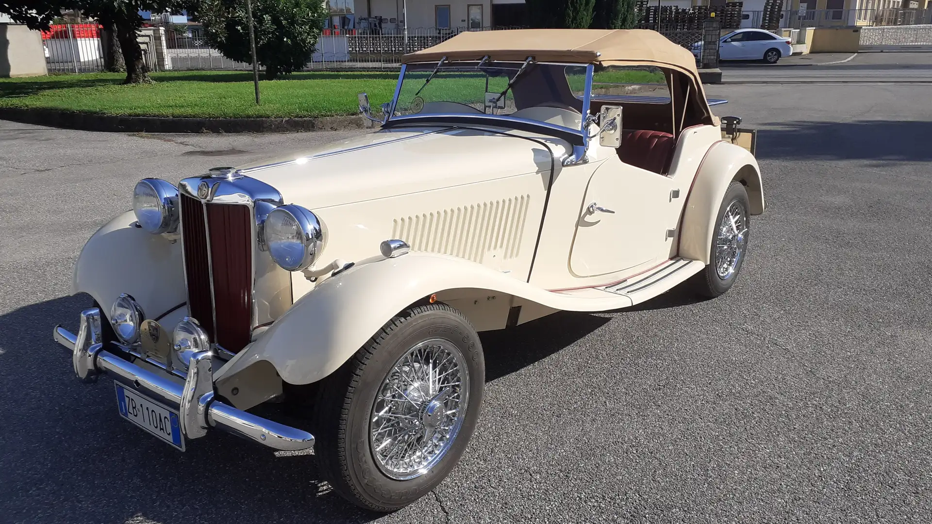 MG TD midget - Asi Beige - 1
