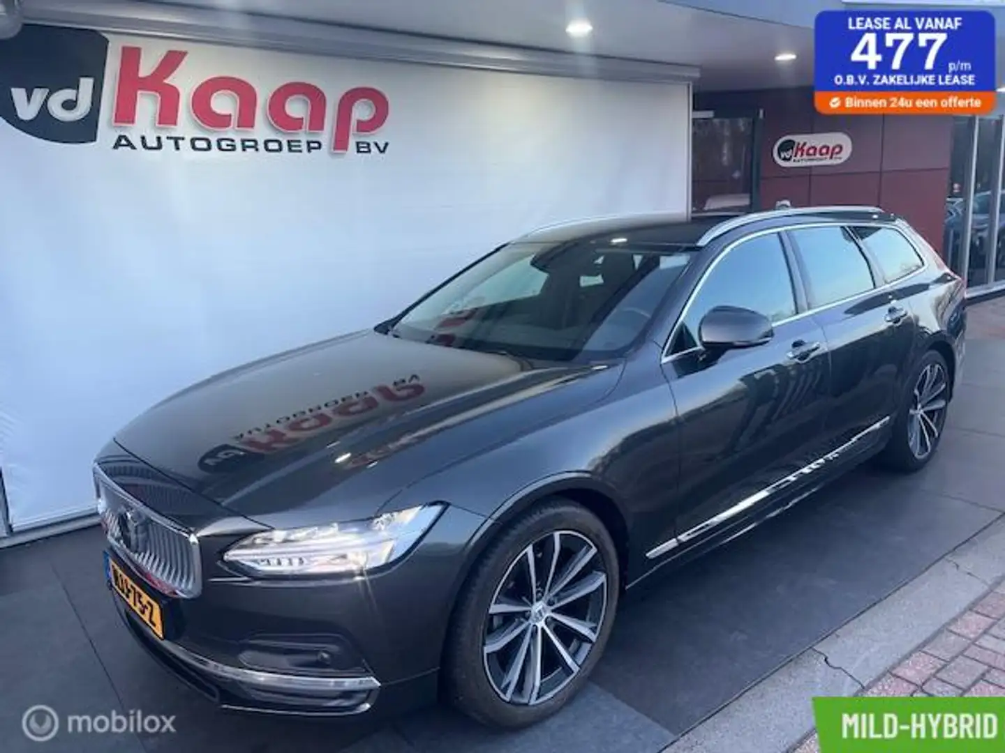 Volvo V90 2.0 B4 Inscription MHEV | LEER | CAMERA | LED Gris - 1