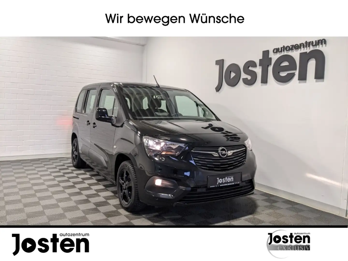 Opel Combo Life E Edition 1.2 Turbo  AHK PDC RFK SITZHZG Schwarz - 1