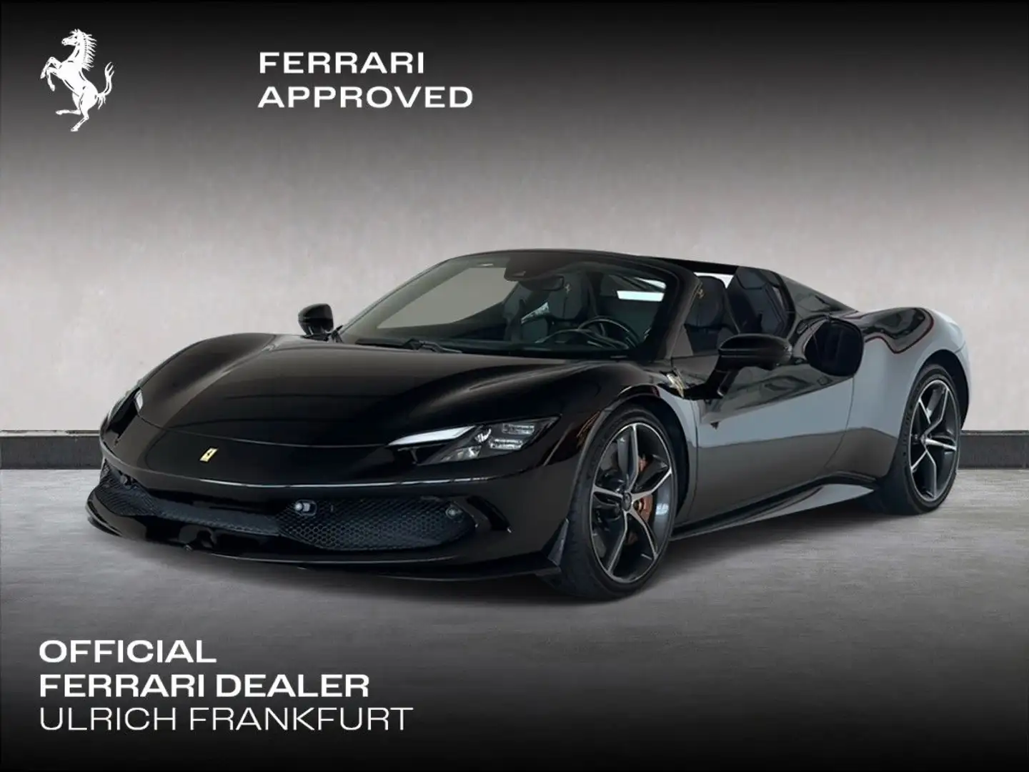Ferrari 296 GTS ***Ferrari Frankfurt*** Schwarz - 1