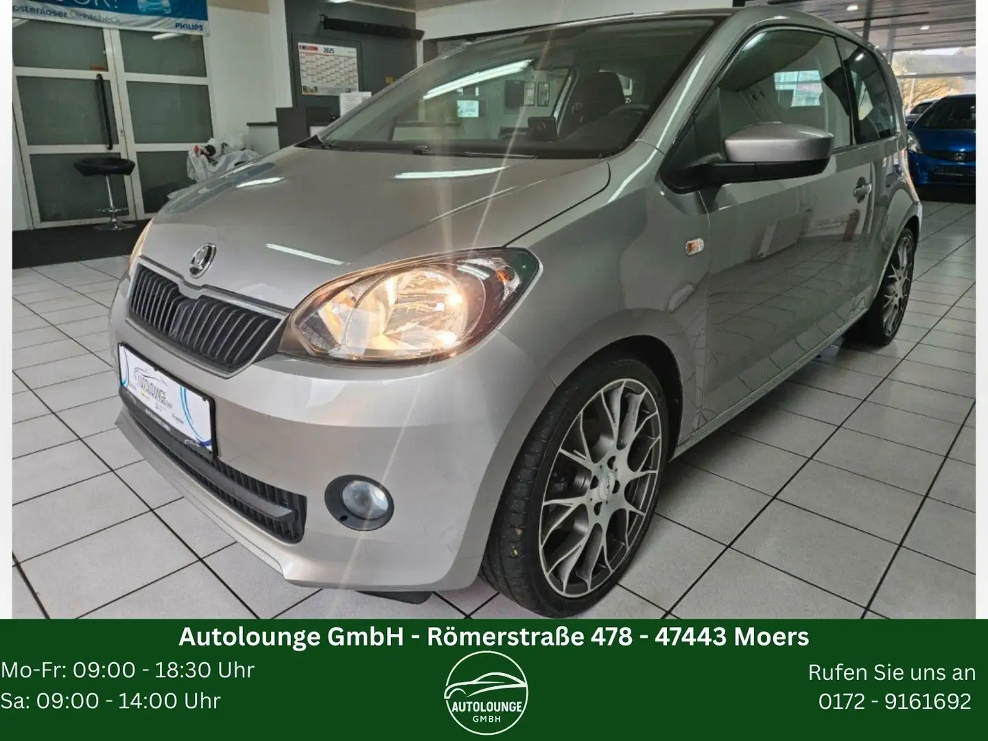 Skoda Citigo Style*Navigation*Sitzheizung*DAB*Klima* Argintiu - 1