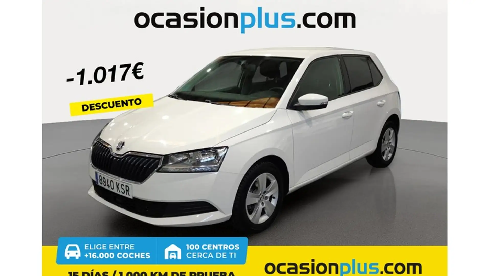 Skoda Fabia 1.0 MPI Like 55kW Blanco - 1