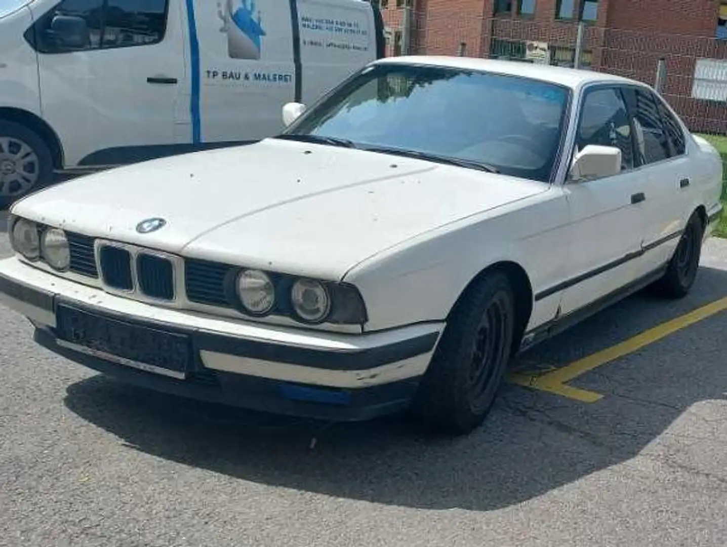 BMW 524 524td Blanc - 1