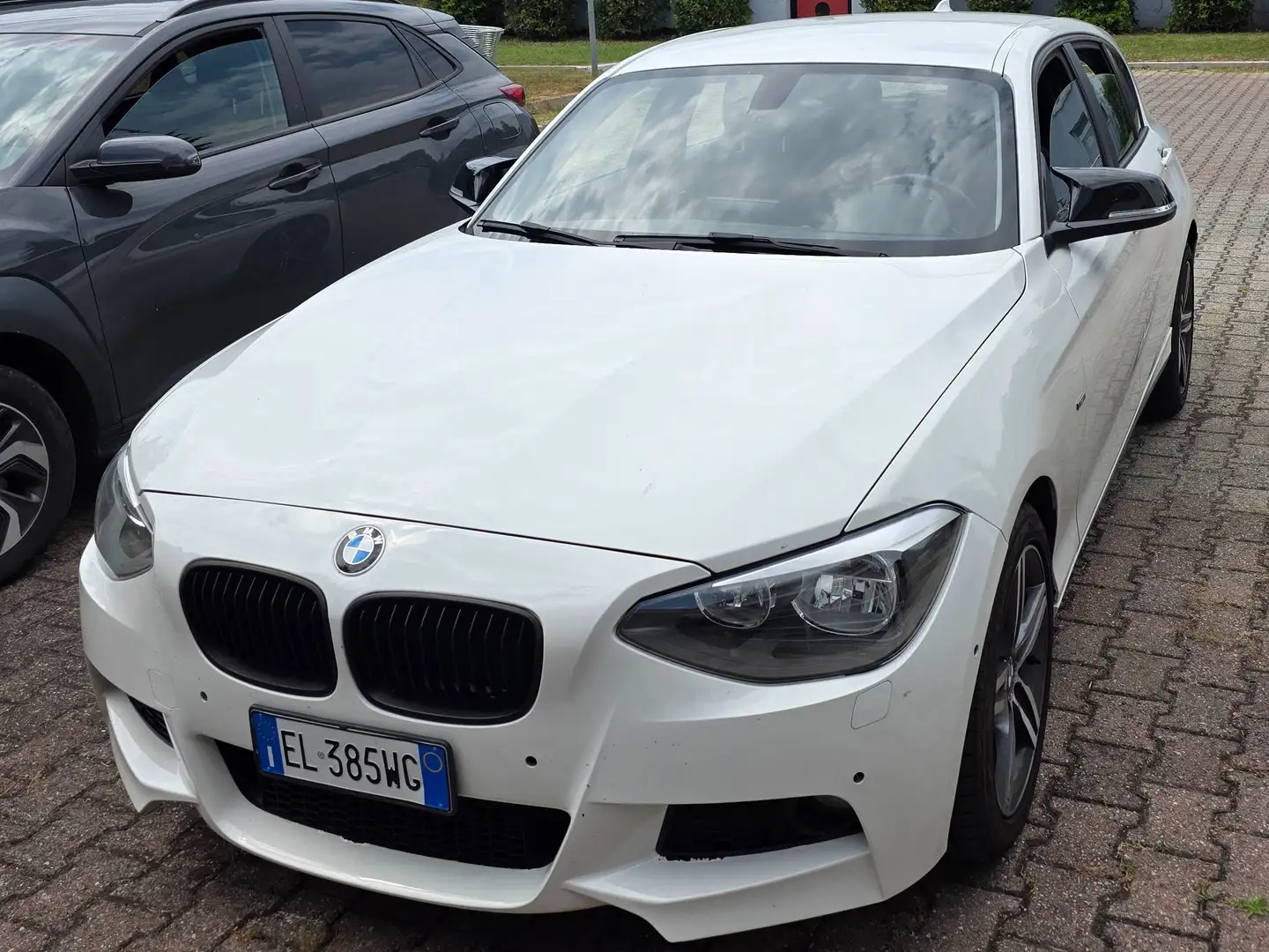 BMW 118 Serie 1 F/20-21 2011 118d 5p Sport Bianco - 1