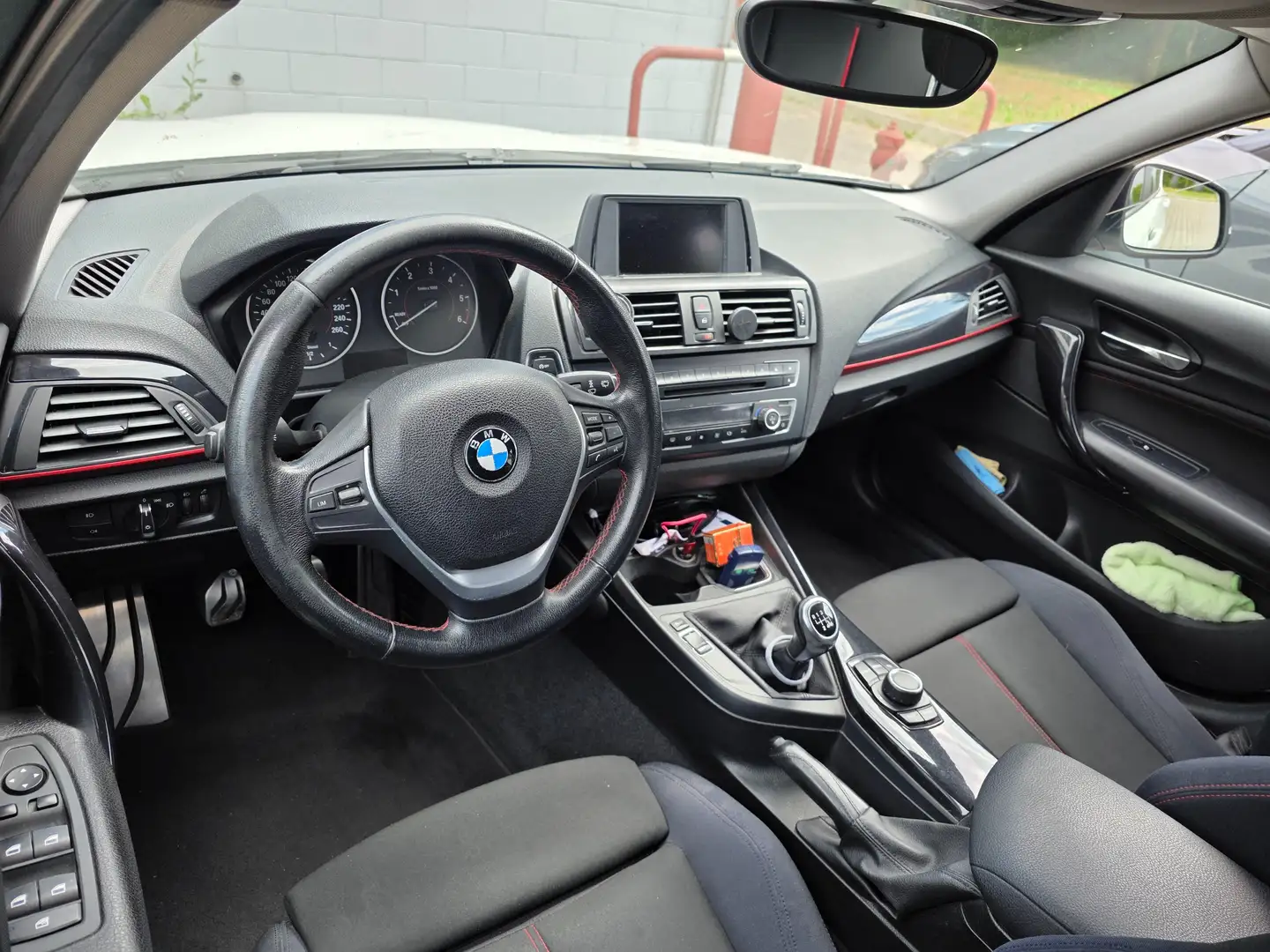 BMW 118 Serie 1 F/20-21 2011 118d 5p Sport Bianco - 2