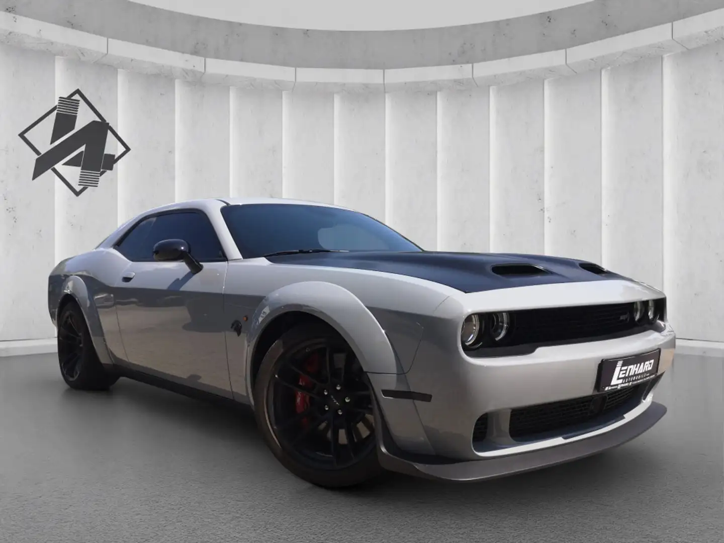Dodge Challenger * SRT V8*Hellcat*Black-Edition*727PS* Grigio - 1