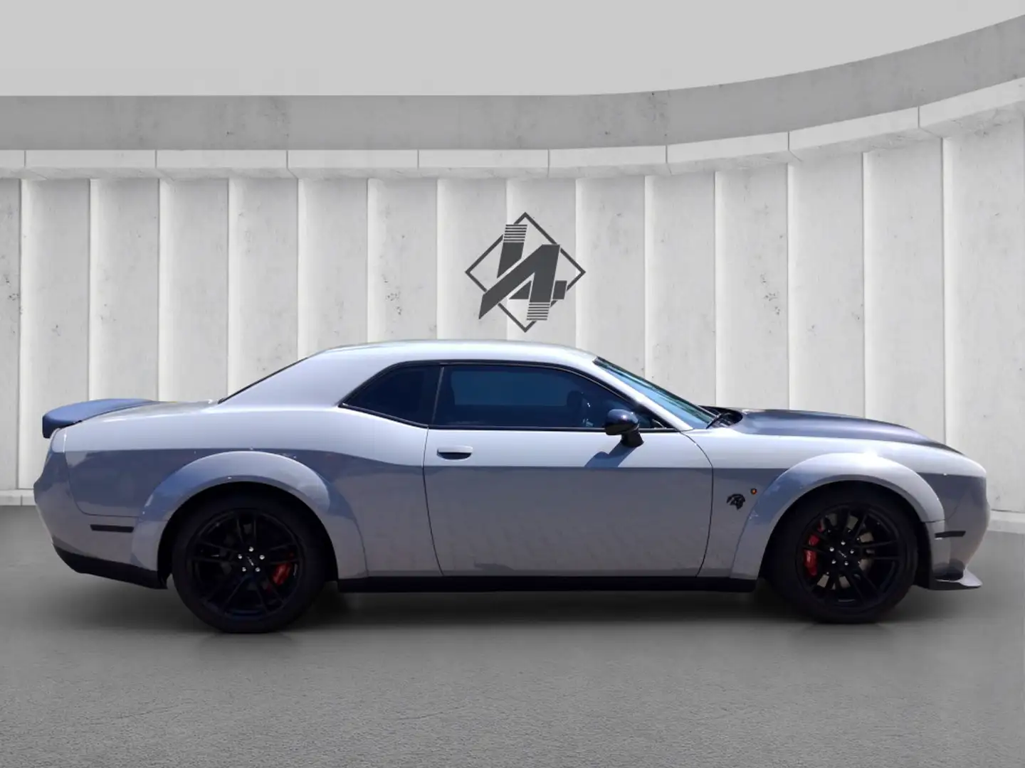 Dodge Challenger * SRT V8*Hellcat*Black-Edition*727PS* Grigio - 2