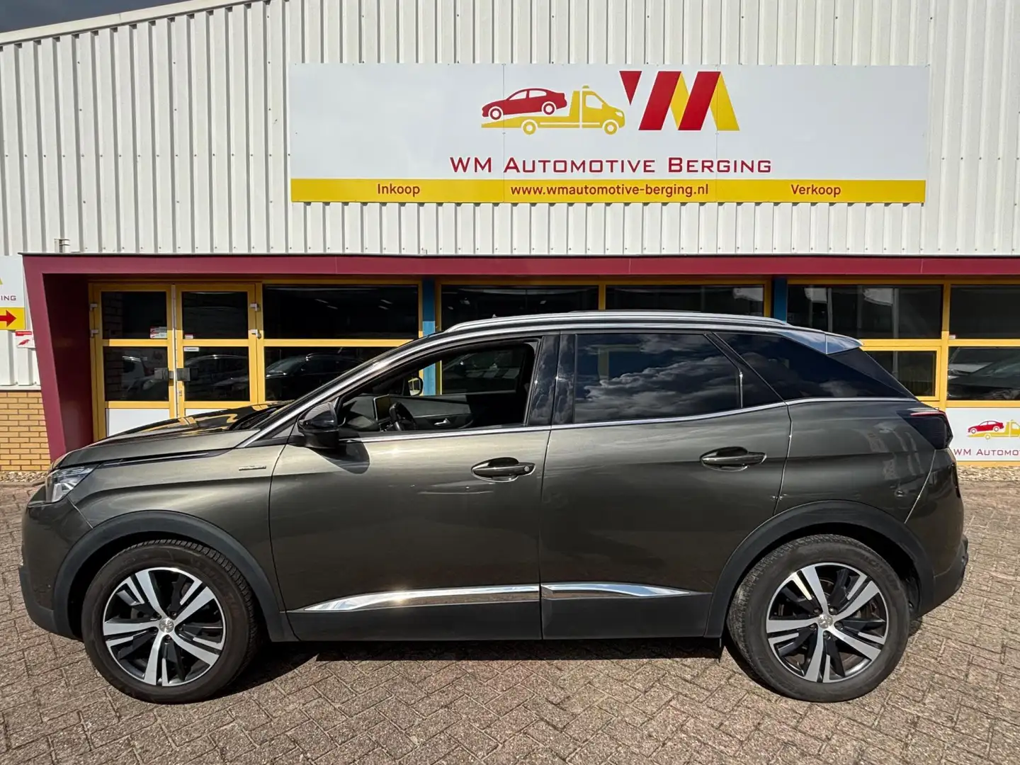 Peugeot 3008 1.6 e-GT Line AUTOMAAT PANARAMADAK Grijs - 2