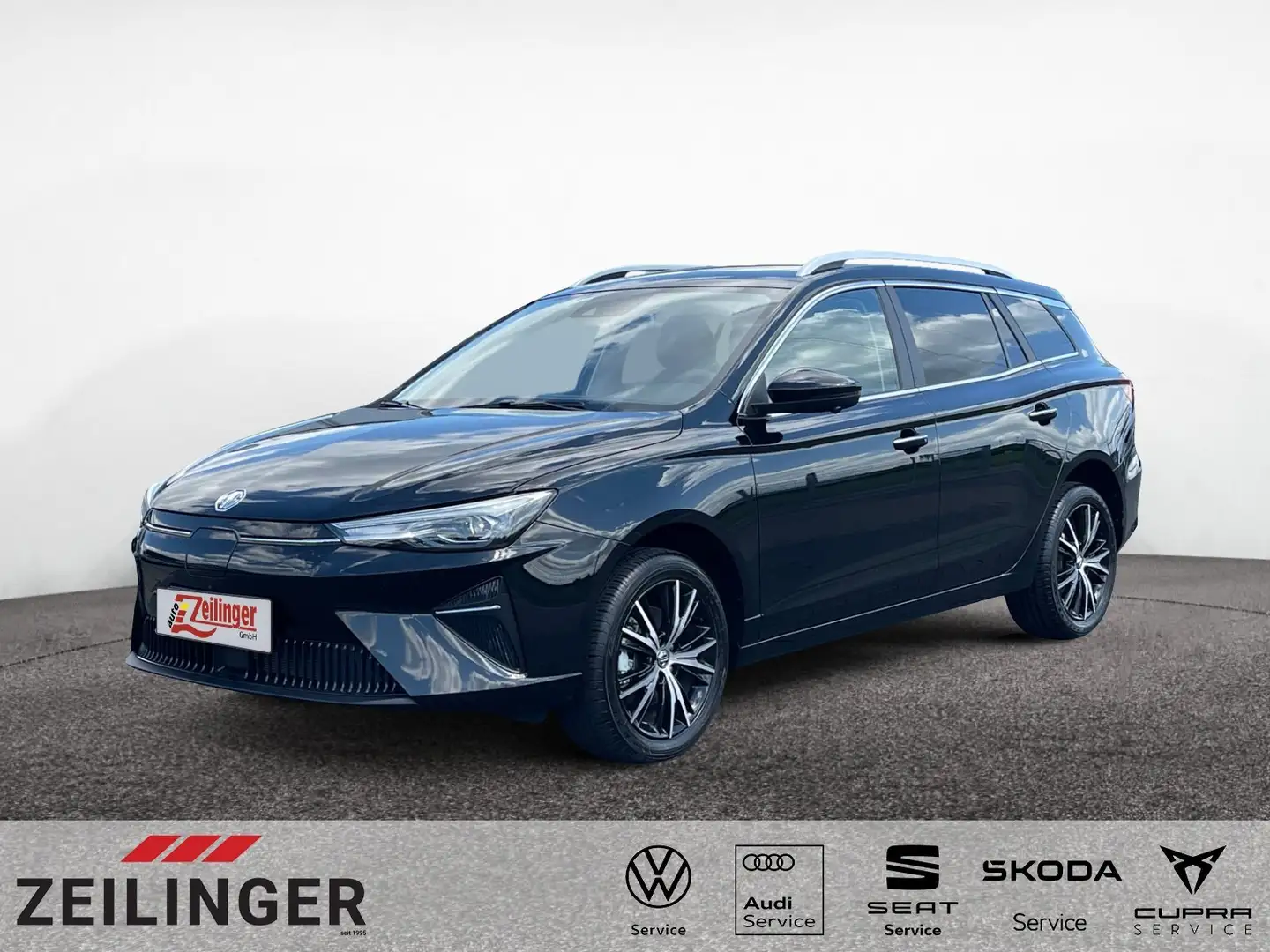 MG MG5 Luxury 61kWh/115 kW|NAVI|SHZ|360°KAMERA|ACC| Fekete - 1