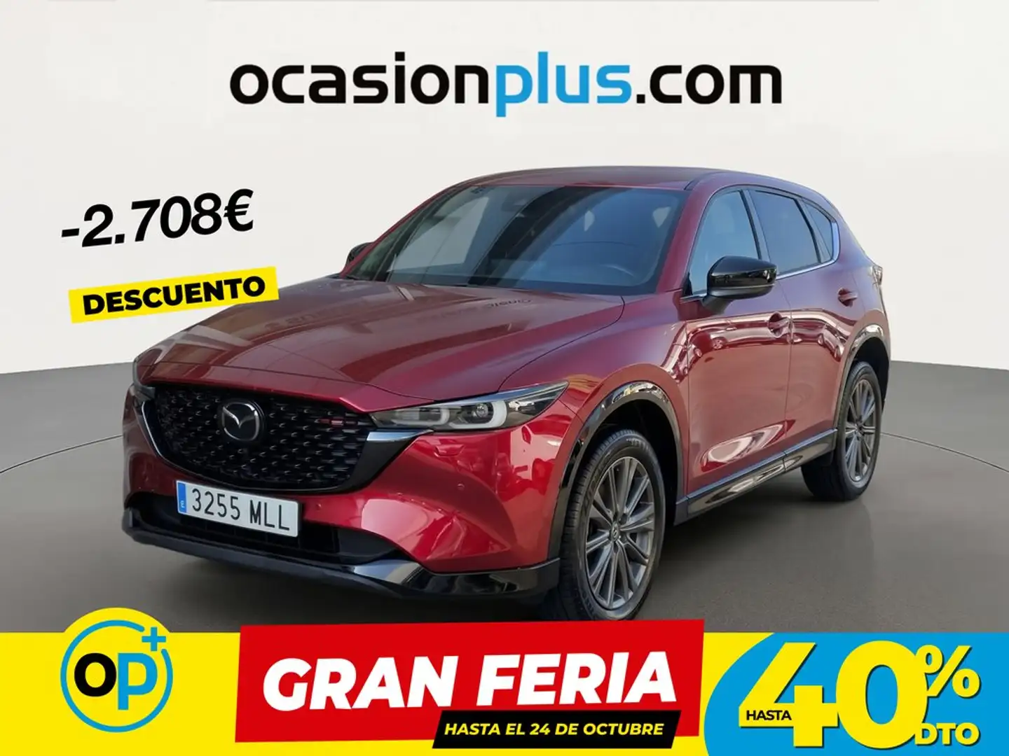 Mazda CX-5 2.0 e-Skyactiv-G MHEV Homura 2WD 121kW Rojo - 1