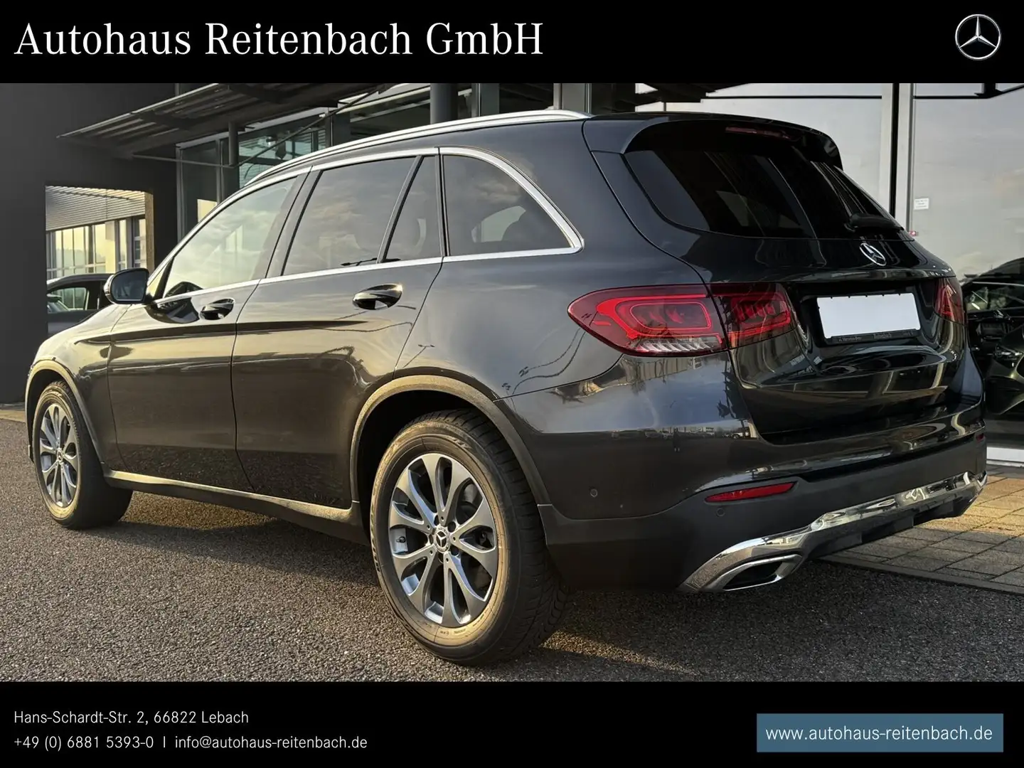 Mercedes-Benz GLC 200 GLC200 4M AMG+DISTR+KAMERA TOTW+LED+SITZHZ+EASYP Grau - 2