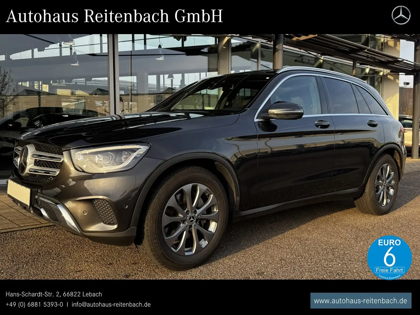Mercedes-Benz GLC 200 GLC200 4M AMG+DISTR+KAMERA TOTW+LED+SITZHZ+EASYP Grau - 1