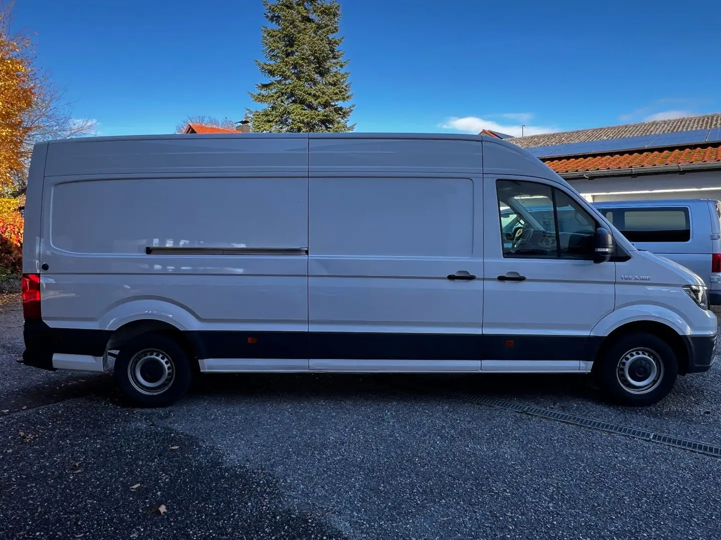 MAN TGE 3.180 L4H3 Maxi Aut. S-Heft 270Grad AHK 3-Si Weiß - 2