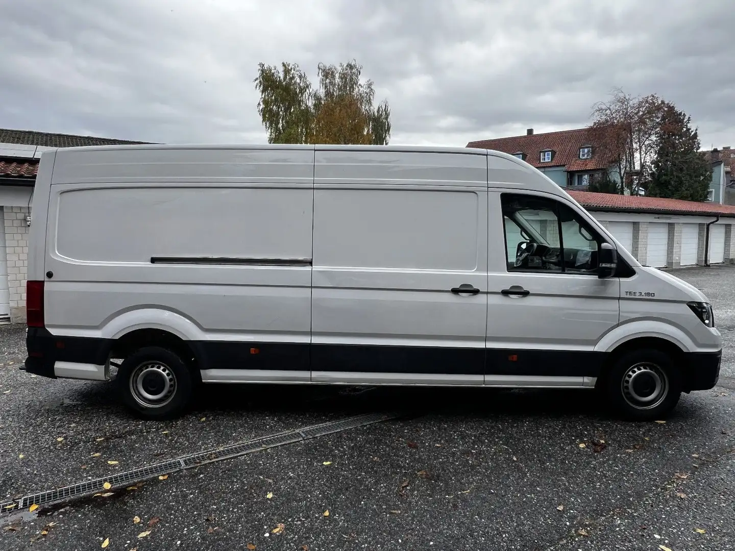 MAN TGE 3.180 L4H3 Maxi Aut. S-Heft 270Grad AHK 3-Si Blanc - 1